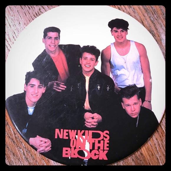 Accessories - Vintage NKOTB Jumbo Pin